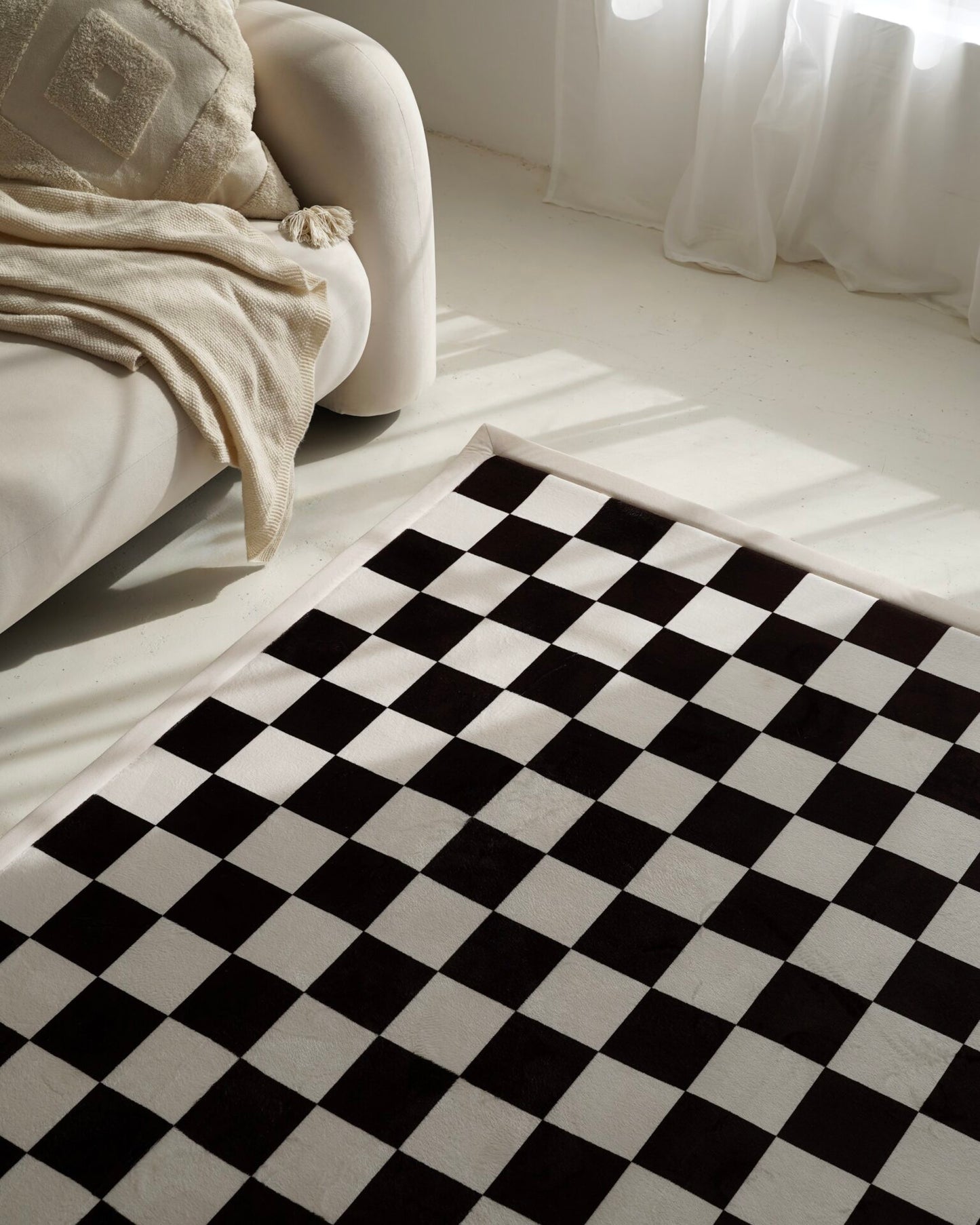Wonderfluff Memórihabos Gyerekszőnyeg (Checkmate)