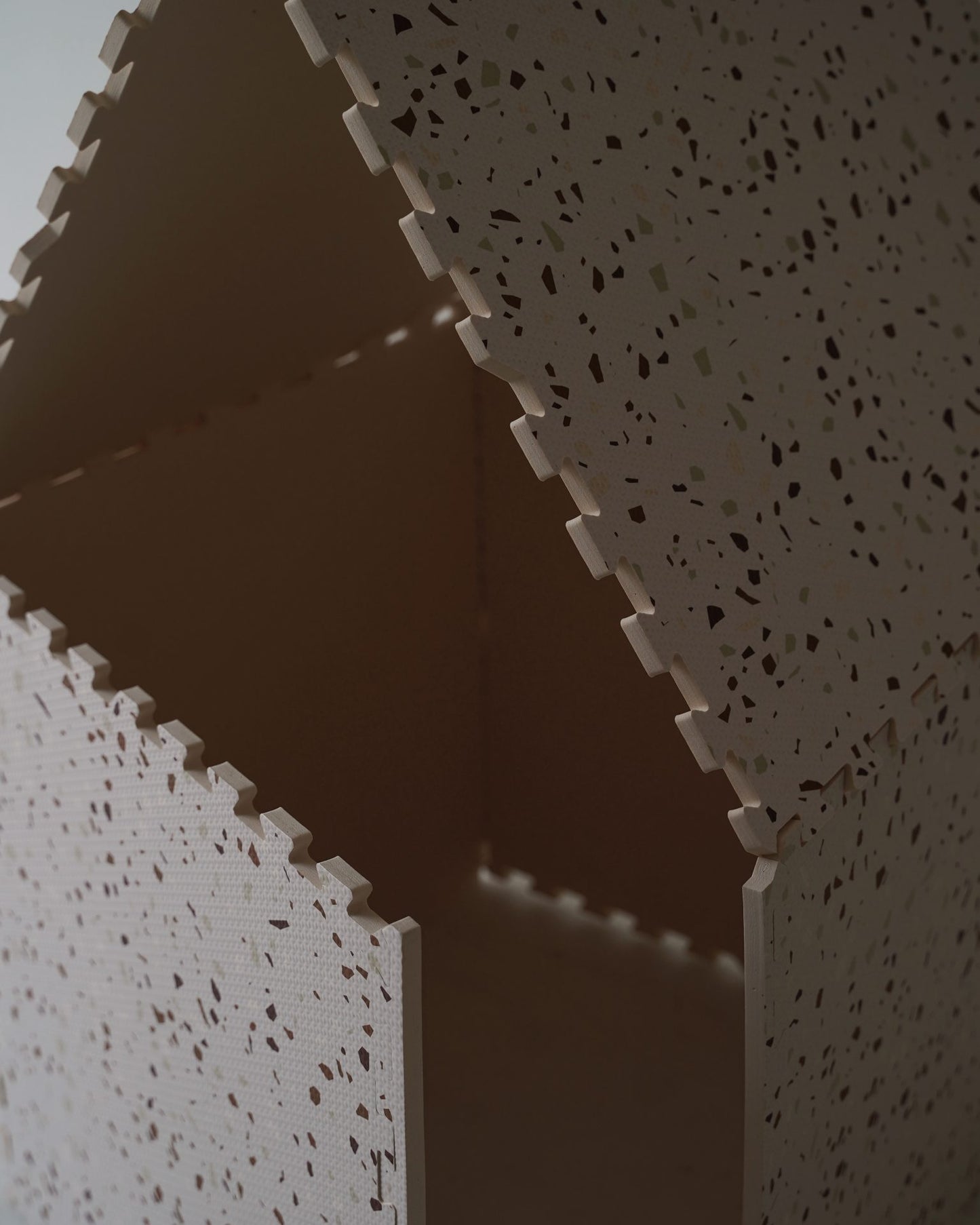 Puzzle Habszivacs Játszószőnyeg (Terrazzo Brown)