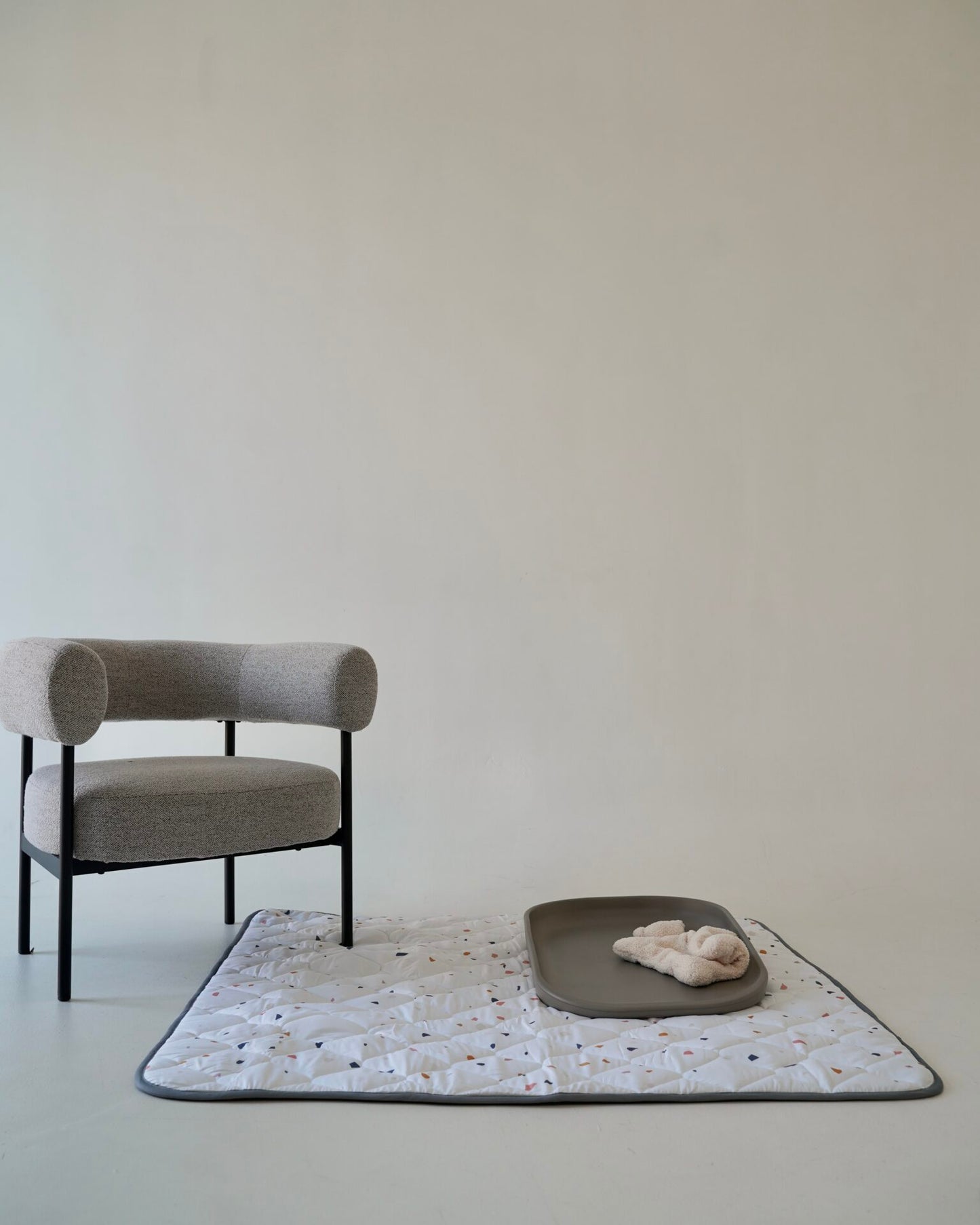 Puha Textil Játszószőnyeg Babáknak (Terrazzo)