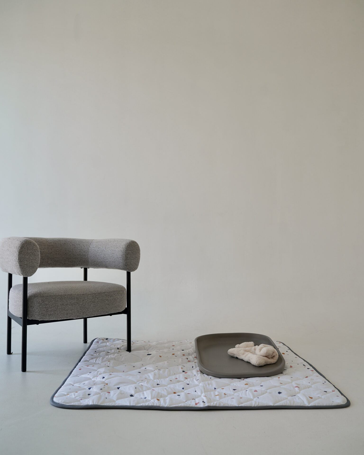 Puha Textil Játszószőnyeg Babáknak (Terrazzo)