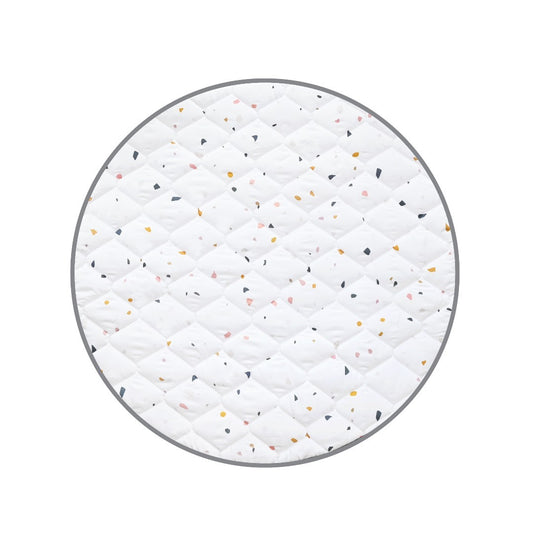 Puha Textil Játszószőnyeg Babáknak (Terrazzo Round)