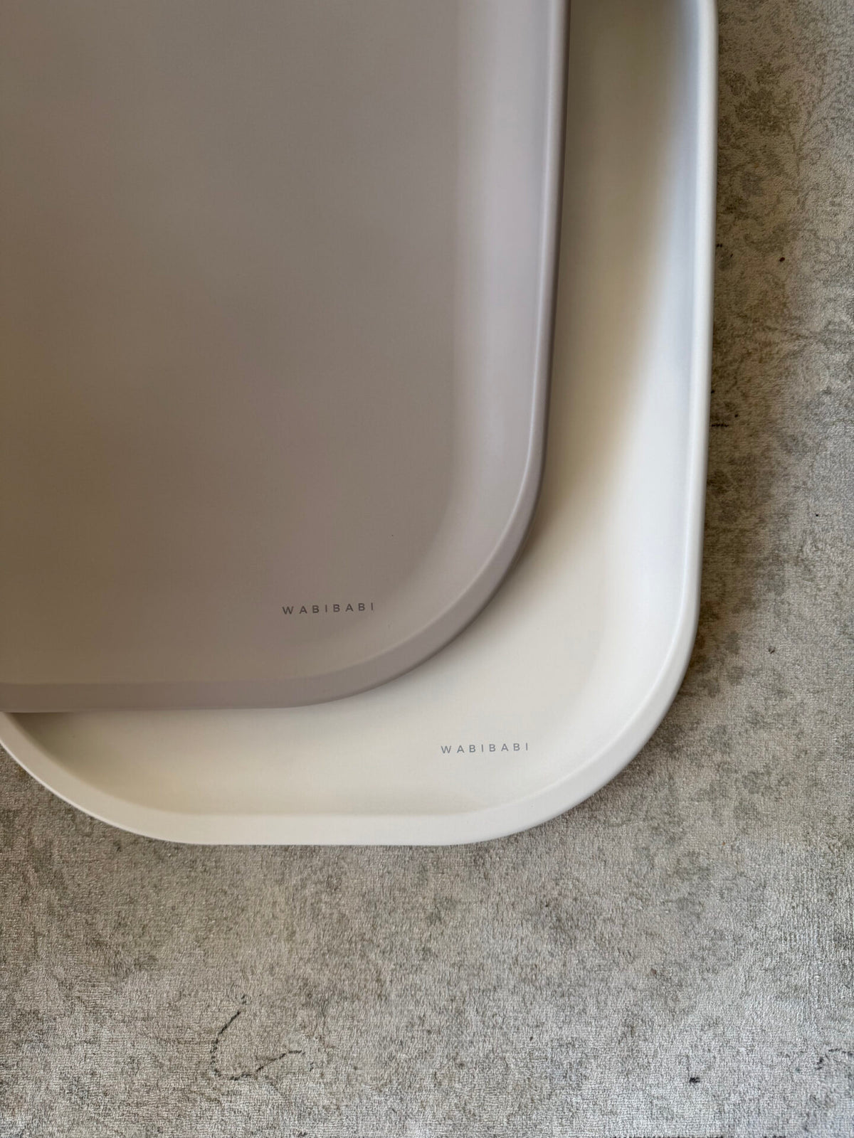WABIBABI Pure Changing Mat Milk and Sand