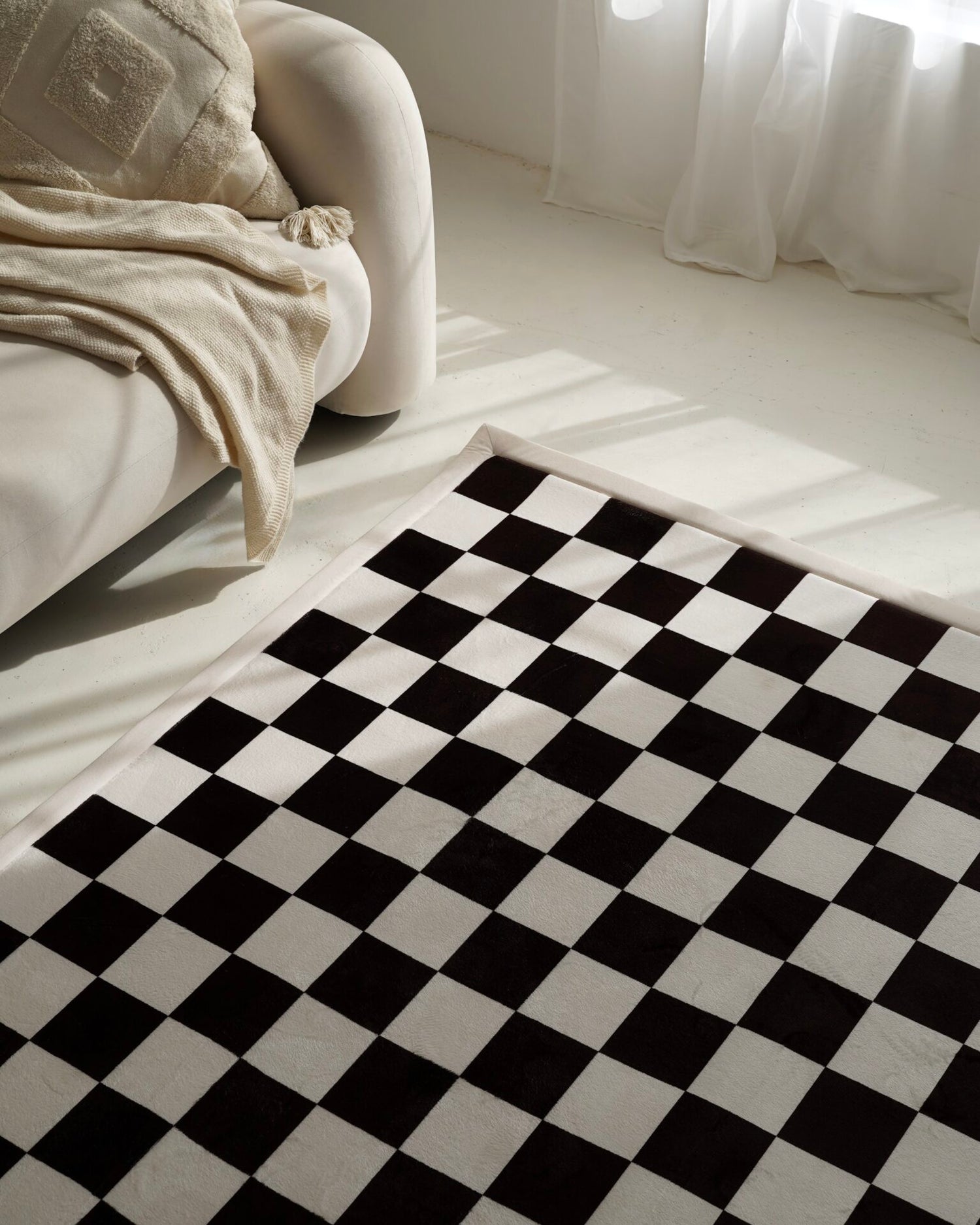 Wonderfluff Memórihabos Gyerekszőnyeg (Checkmate)