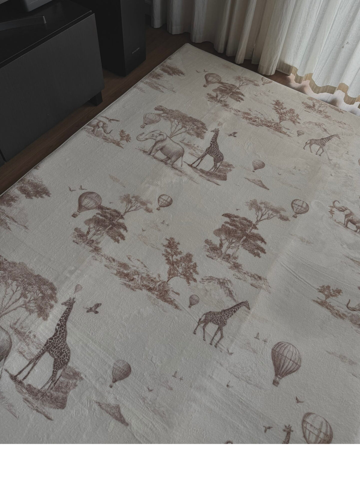 Wonderfluff XL Memory Foam Playmat Safari 150x200